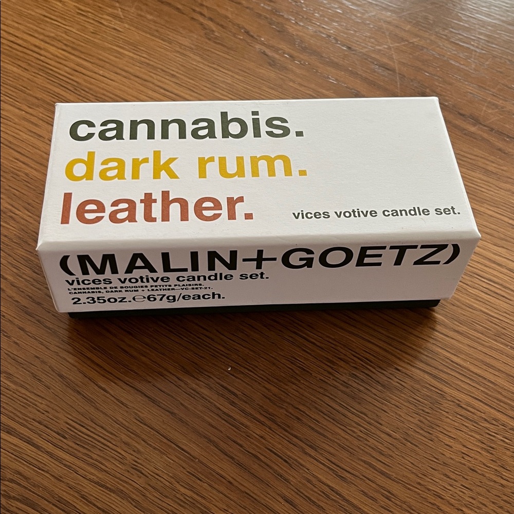 MALIN+GOETZ Vices Votive candle set